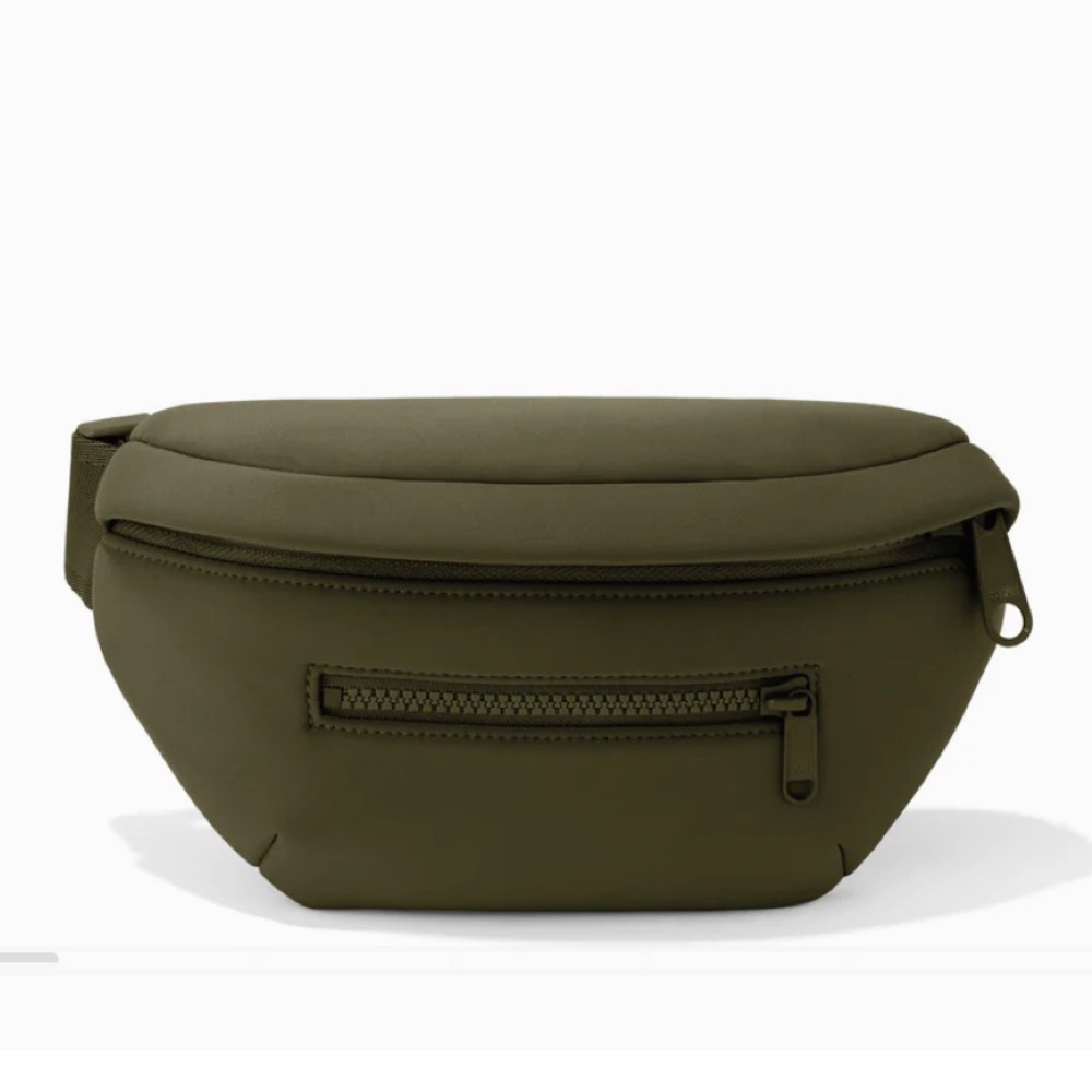 Dagne Dover Ace Neoprene Fanny Pack, Dark Moss